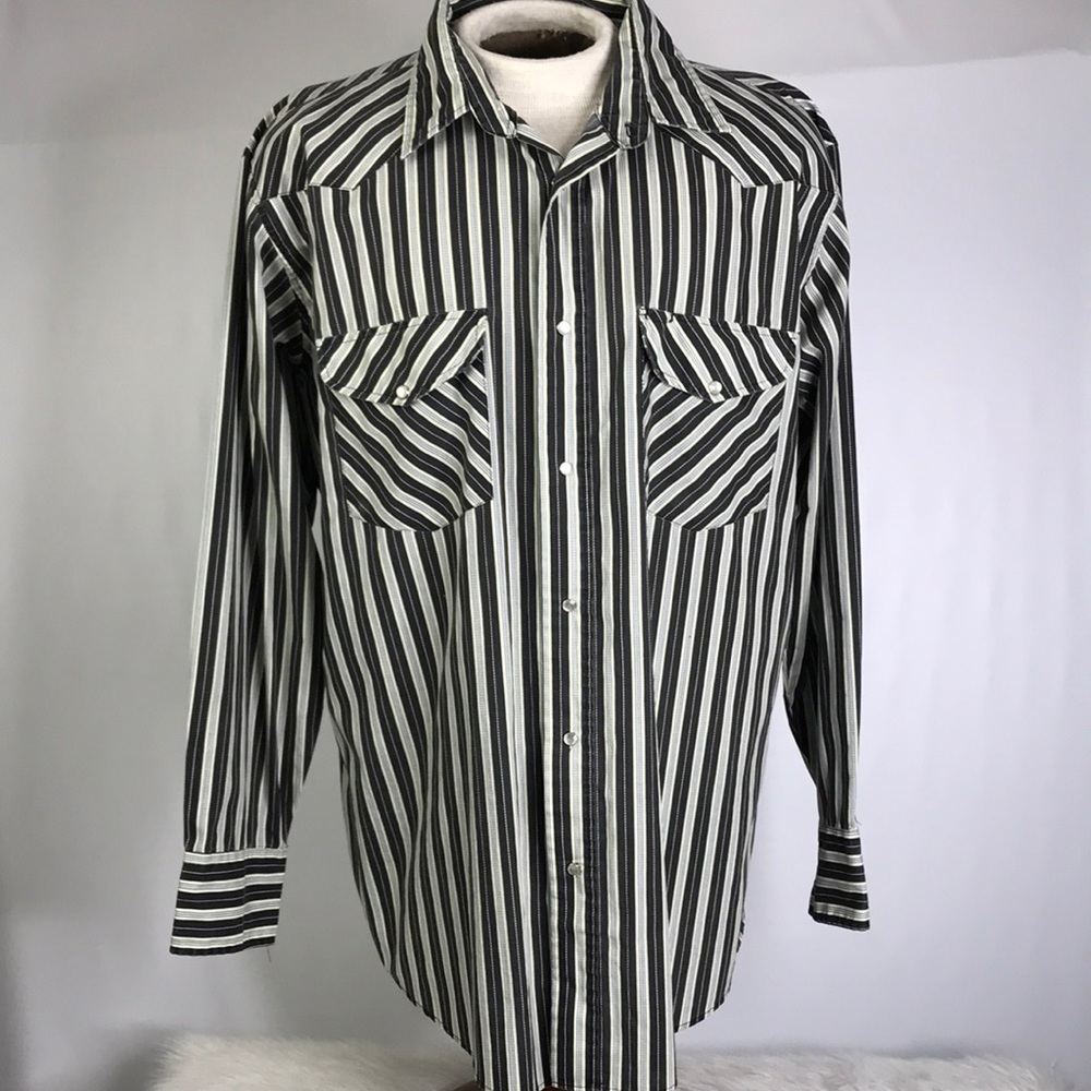 Rock Creek Ranch Western Pearl Snap Button Down Shirt